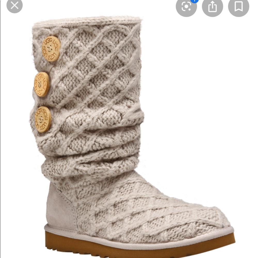 Ugg Lattice Cardy Sand Boot